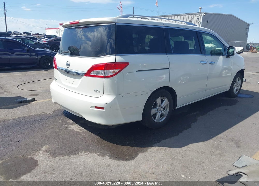2017 NISSAN QUEST SV VIN: JN8AE2KP9H9168033