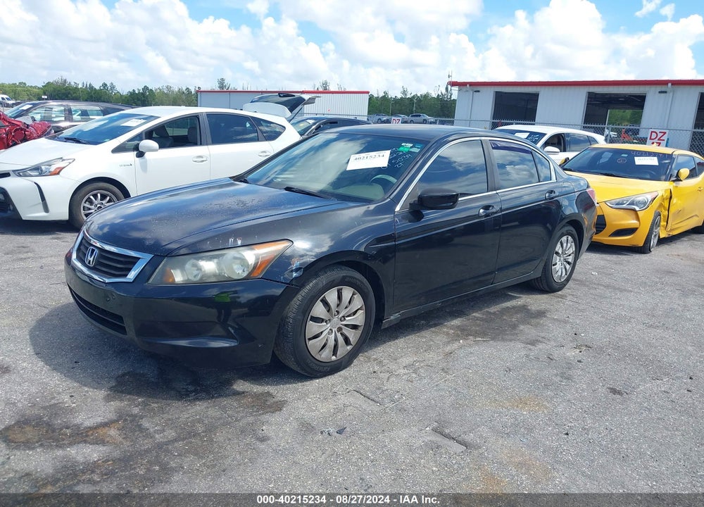 2010 HONDA ACCORD 2.4 LX VIN: 1HGCP2F38AA015039