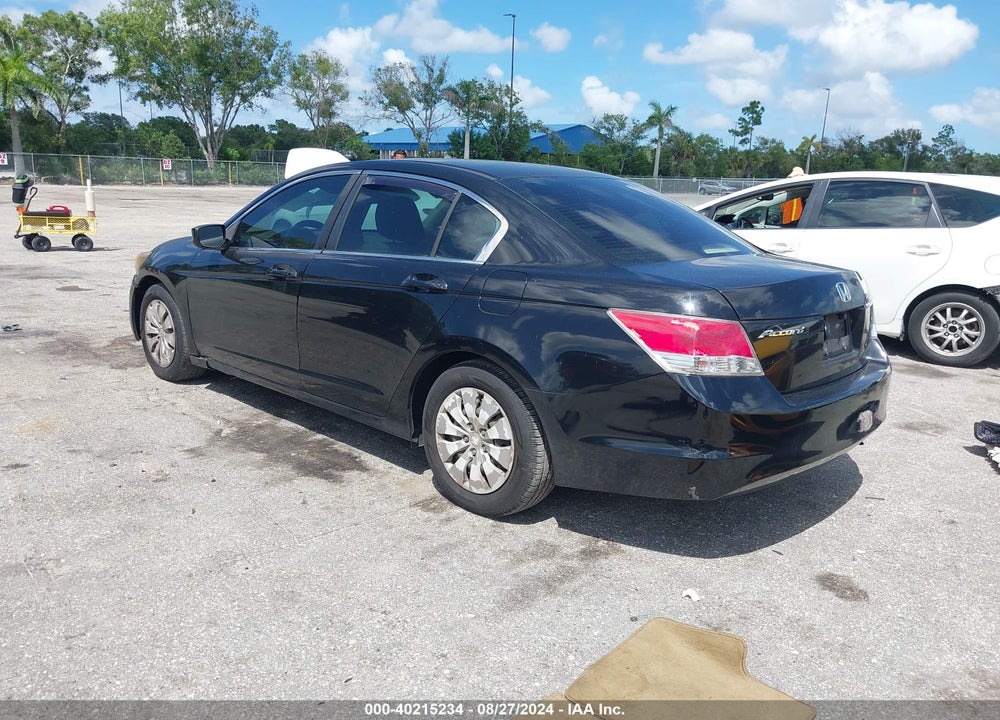 2010 HONDA ACCORD 2.4 LX VIN: 1HGCP2F38AA015039