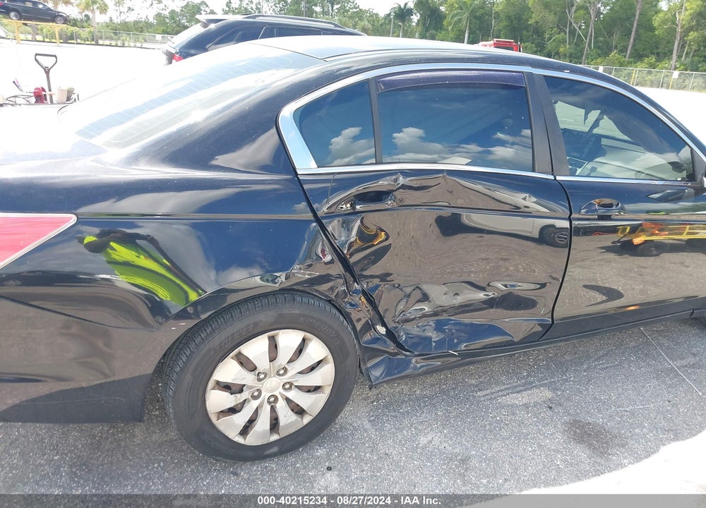 2010 HONDA ACCORD 2.4 LX VIN: 1HGCP2F38AA015039