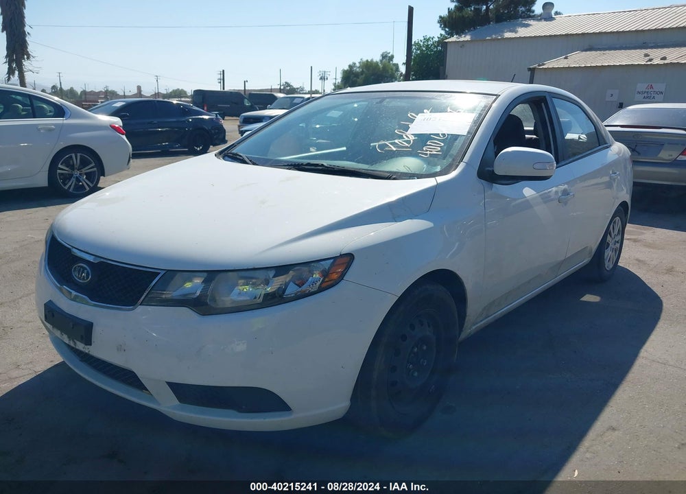 2010 KIA FORTE EX VIN: KNAFU4A21A5808994