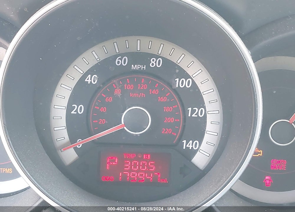 2010 KIA FORTE EX VIN: KNAFU4A21A5808994