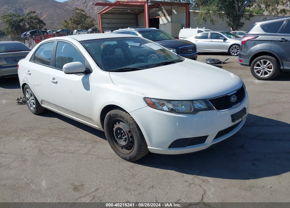 2010 KIA FORTE EX VIN: KNAFU4A21A5808994