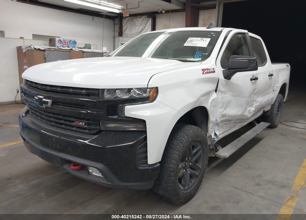 2021 CHEVROLET SILVERADO 1500 4WD SHORT BED LT TRAIL BOSS VIN: 1GCPYFED9MZ352615