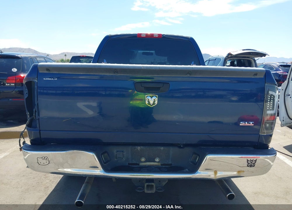 2007 DODGE RAM 1500 SLT VIN: 1D7HA18217J635203