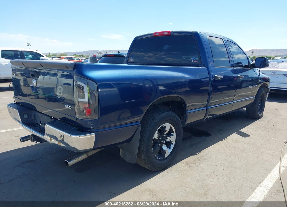 2007 DODGE RAM 1500 SLT VIN: 1D7HA18217J635203