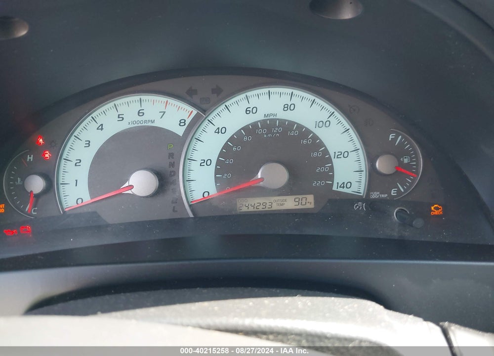 2009 TOYOTA CAMRY SE VIN: 4T1BE46K59U318515