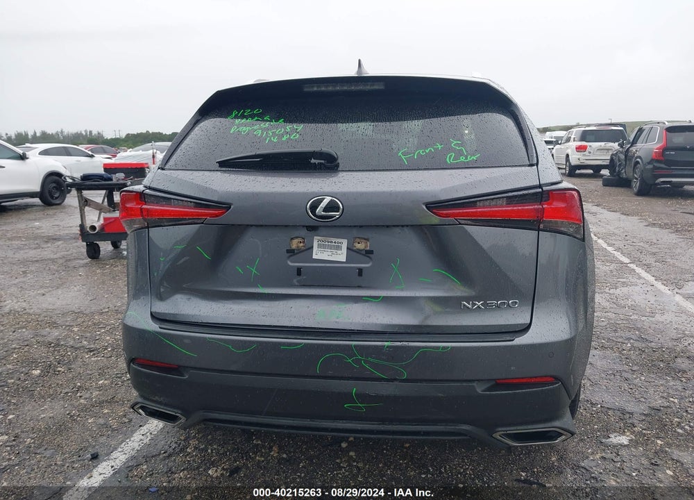 2020 LEXUS NX 300 VIN: JTJDARBZXL5007136