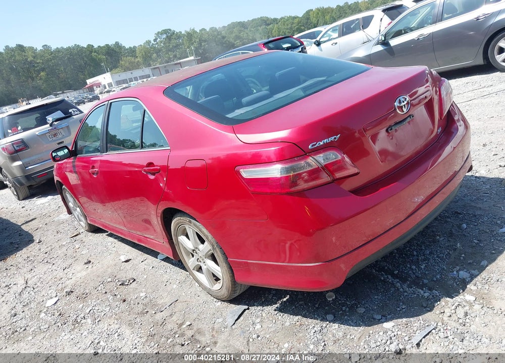 2007 TOYOTA CAMRY SE VIN: 4T1BE46K77U118605
