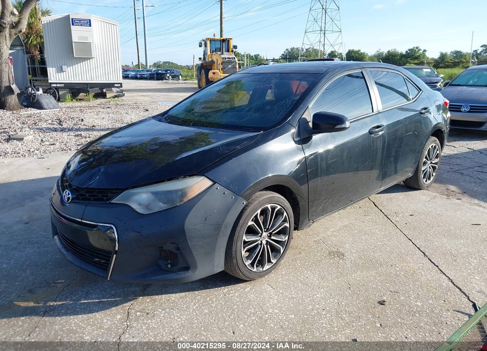 2015 TOYOTA COROLLA S PLUS VIN: 2T1BURHEXFC314478