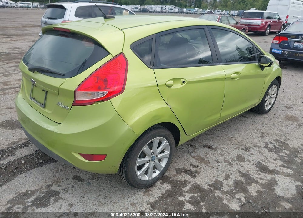 2012 FORD FIESTA SE VIN: 3FADP4EJ3CM153534