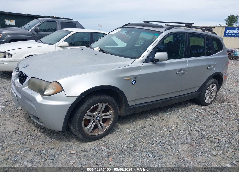 2006 BMW X3 3.0I VIN: WBXPA93426WD33567