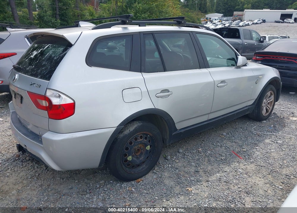 2006 BMW X3 3.0I VIN: WBXPA93426WD33567