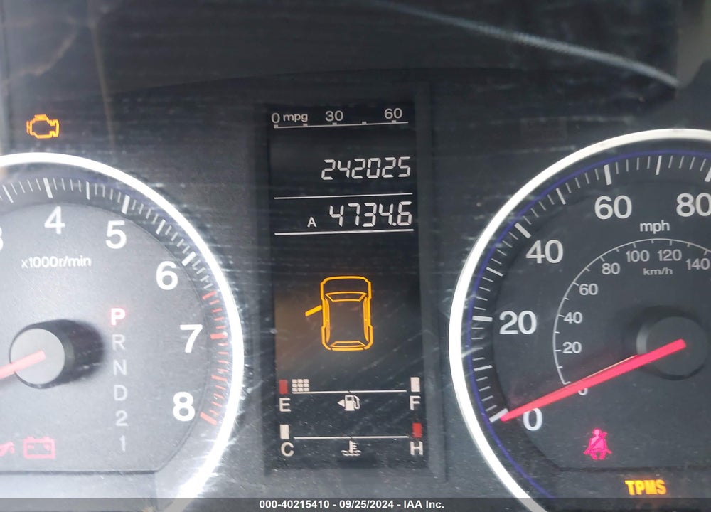 2008 HONDA CR-V LX VIN: JHLRE38368C002521