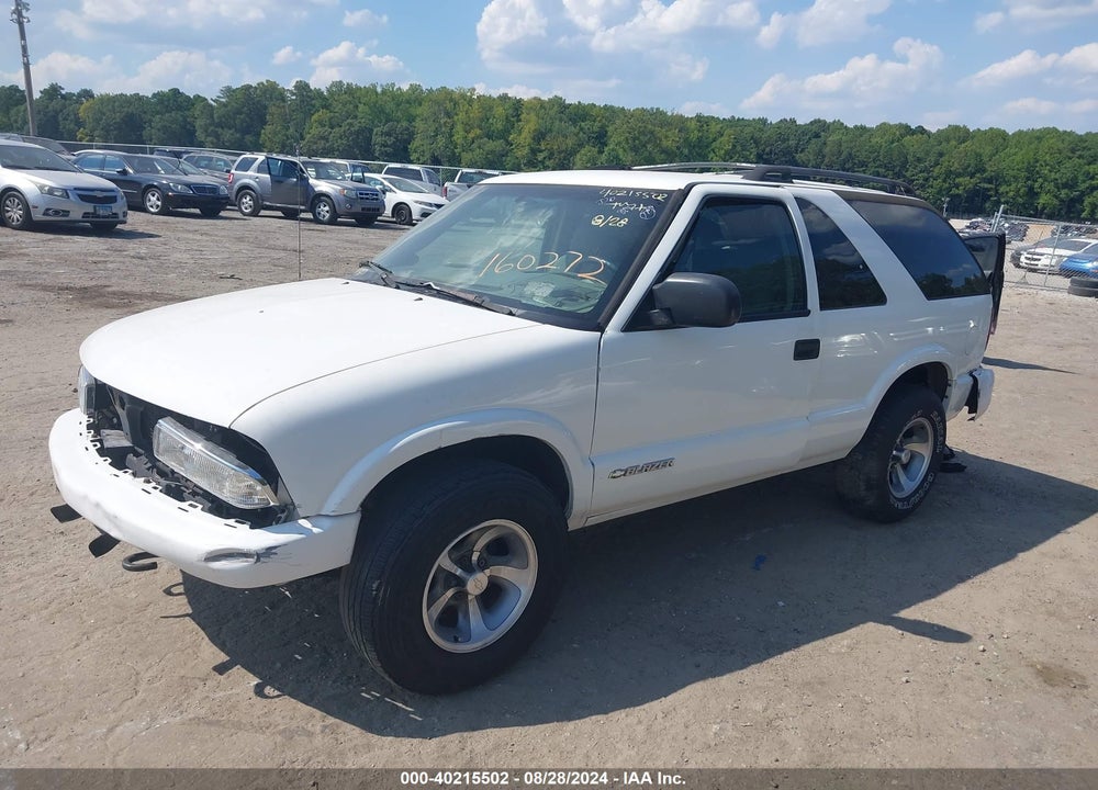 2004 CHEVROLET BLAZER LS VIN: 1GNCT18X14K160272