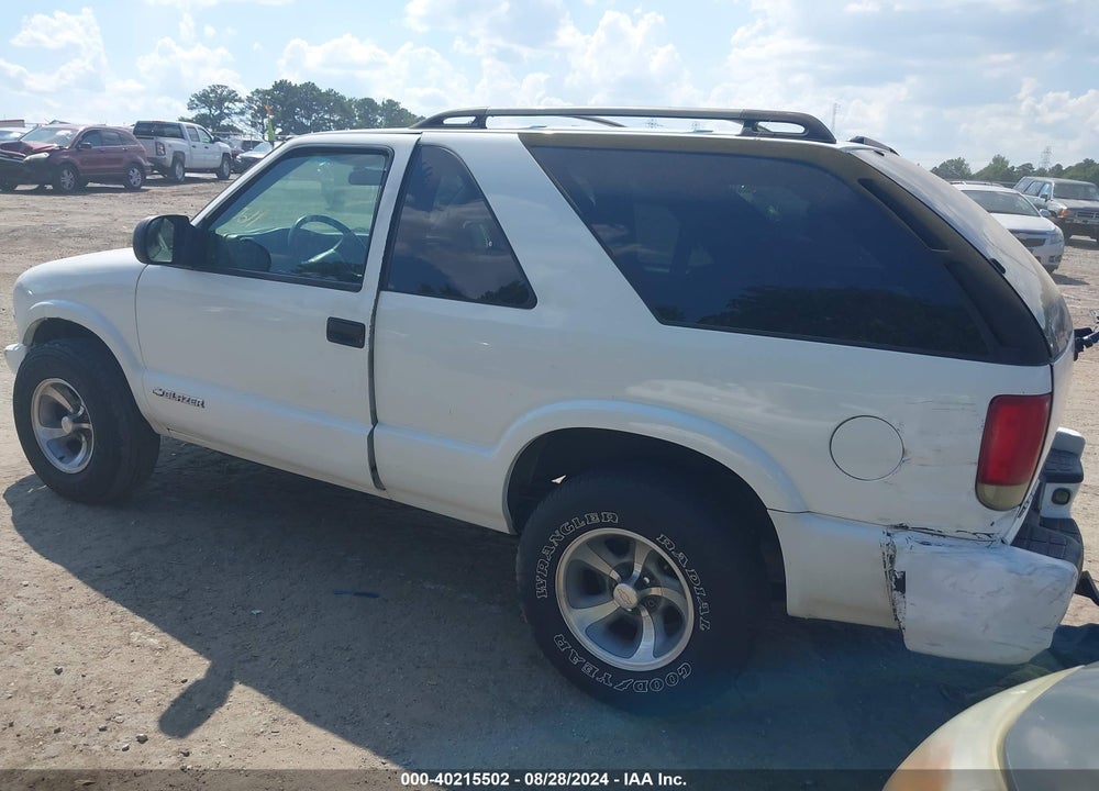 2004 CHEVROLET BLAZER LS VIN: 1GNCT18X14K160272