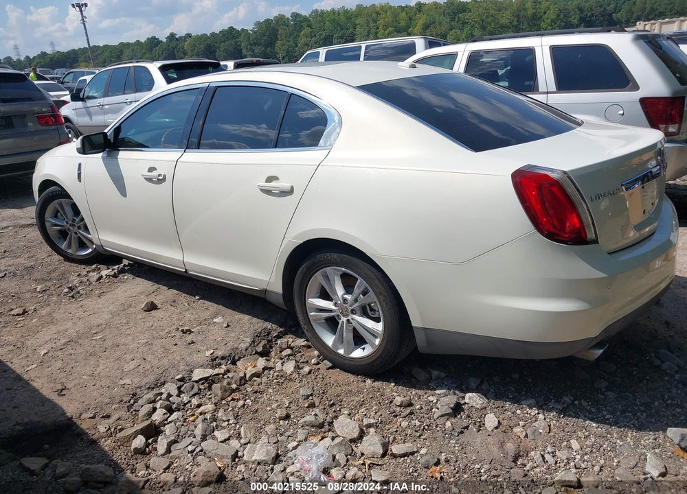 2012 LINCOLN MKS VIN: 1LNHL9ER2CG800408