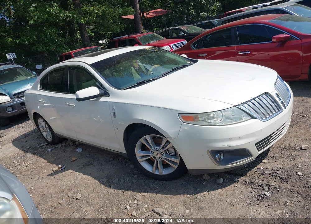 2012 LINCOLN MKS VIN: 1LNHL9ER2CG800408