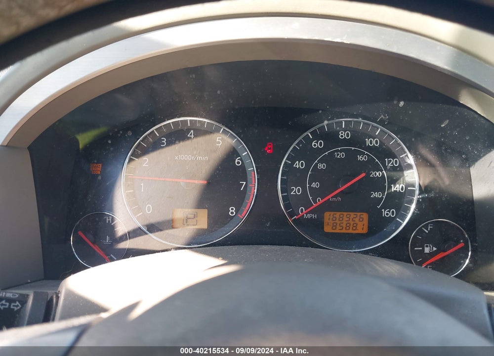 2004 INFINITI FX35 VIN: JNRAS08U84X101161