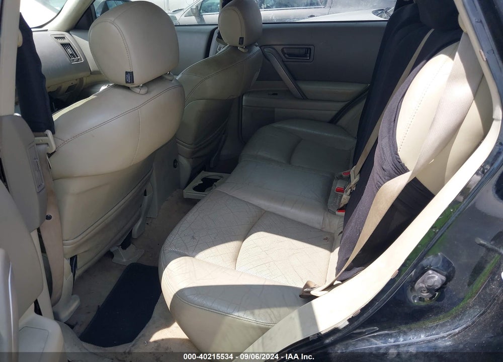 2004 INFINITI FX35 VIN: JNRAS08U84X101161