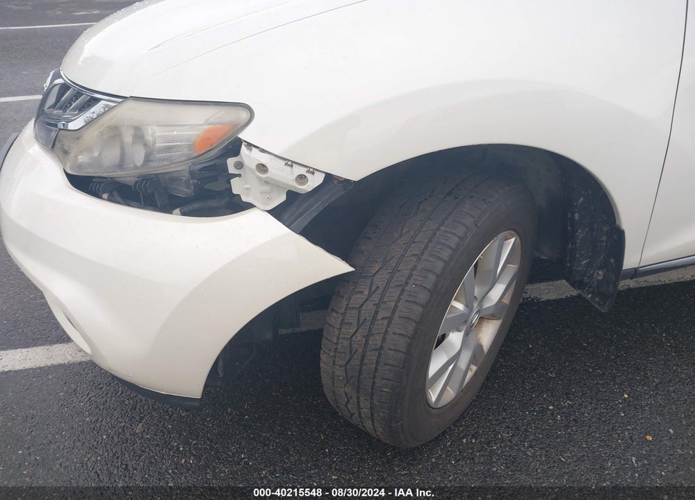 2013 NISSAN MURANO SL VIN: JN8AZ1MU1DW209915