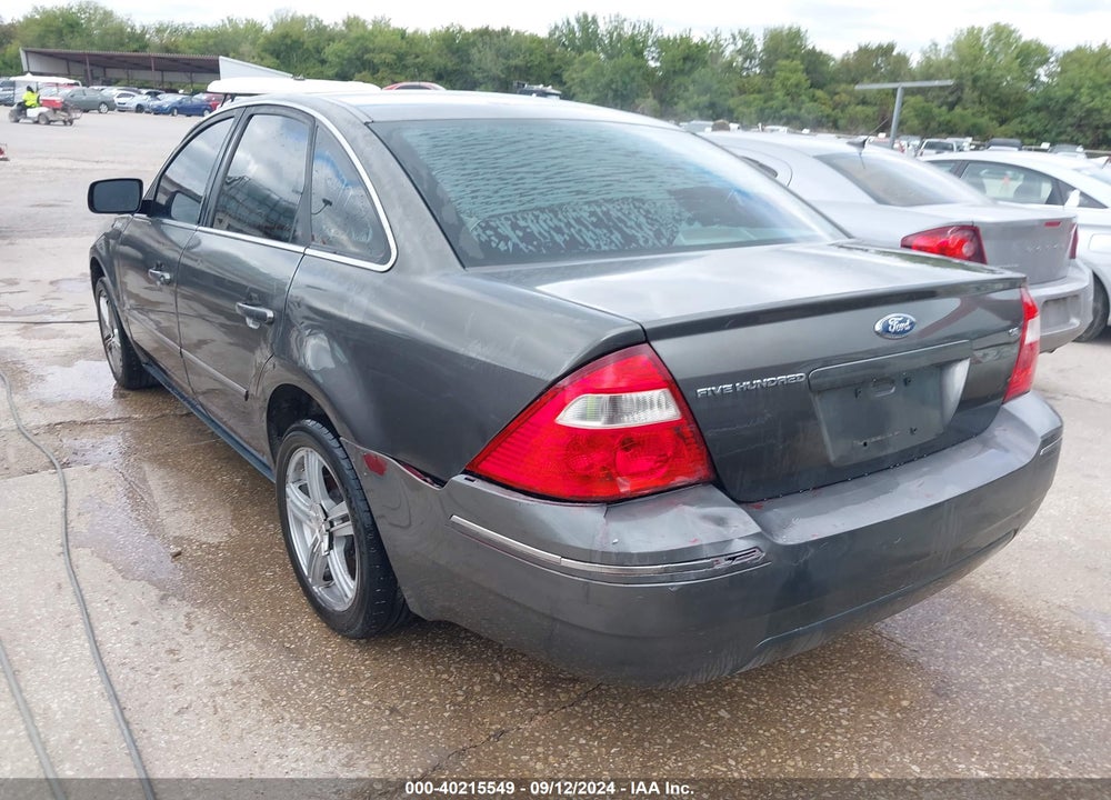 2005 FORD FIVE HUNDRED SEL VIN: 1FAFP24195G140637