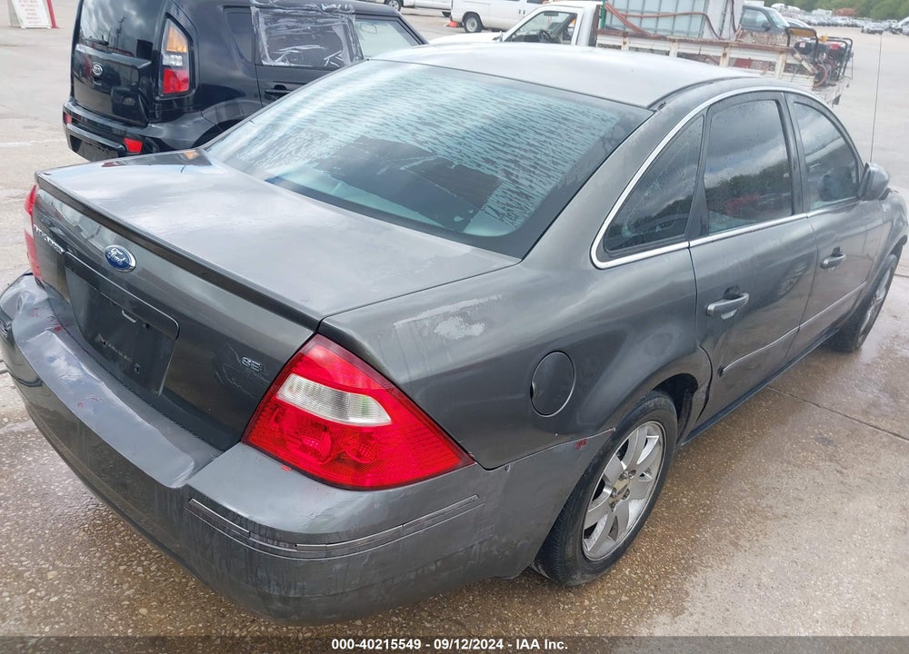 2005 FORD FIVE HUNDRED SEL VIN: 1FAFP24195G140637