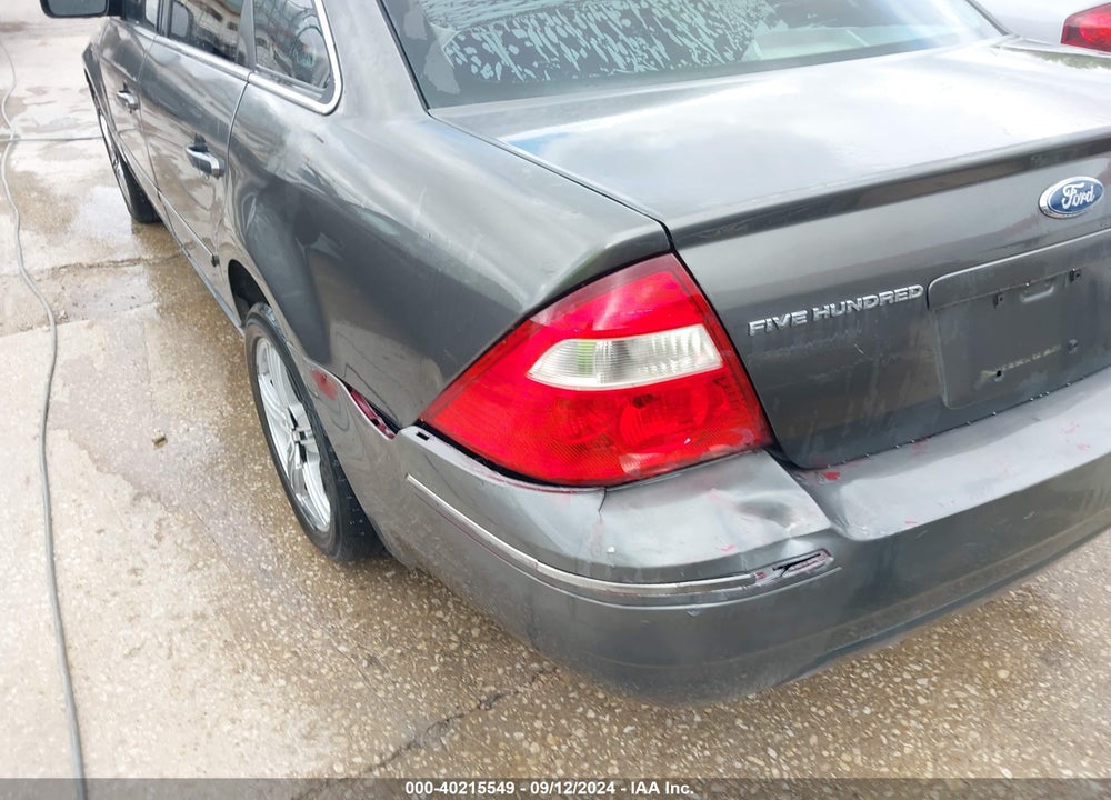 2005 FORD FIVE HUNDRED SEL VIN: 1FAFP24195G140637