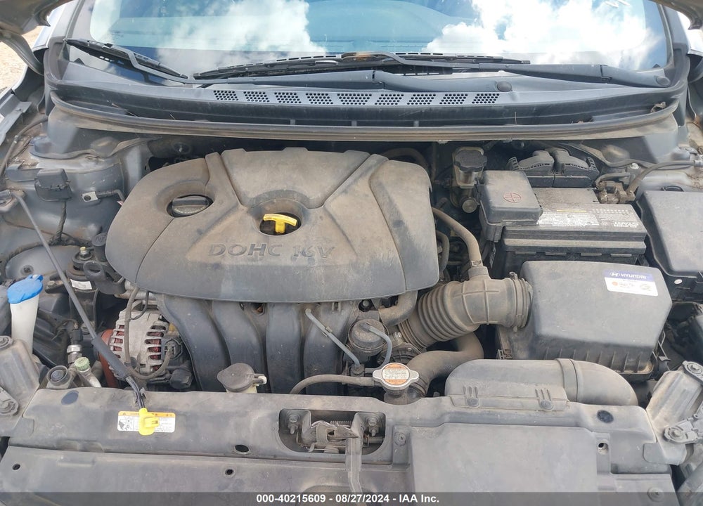 2012 HYUNDAI ELANTRA LIMITED (ULSAN PLANT) VIN: KMHDH4AE3CU206949