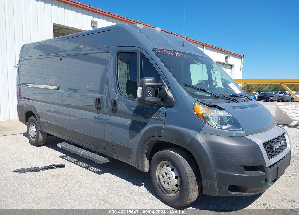 2019 RAM PROMASTER 2500 HIGH ROOF 159 WB VIN: 3C6TRVDG8KE520827