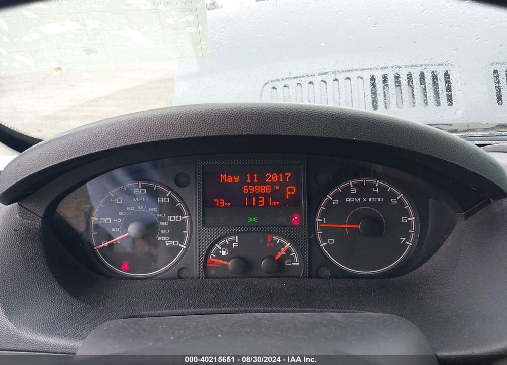 2019 RAM PROMASTER 2500 HIGH ROOF 159 WB VIN: 3C6TRVDG7KE519006