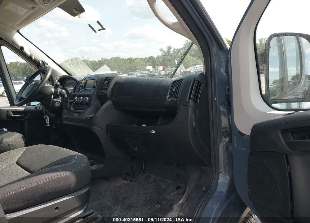 2019 RAM PROMASTER 2500 HIGH ROOF 159 WB VIN: 3C6TRVDG7KE519006