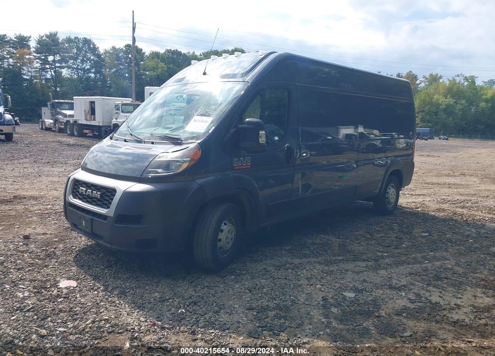 2019 RAM PROMASTER 2500 HIGH ROOF 159 WB VIN: 3C6TRVDG9KE514843