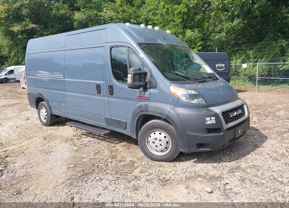 2019 RAM PROMASTER 2500 HIGH ROOF 159 WB VIN: 3C6TRVDG9KE514843