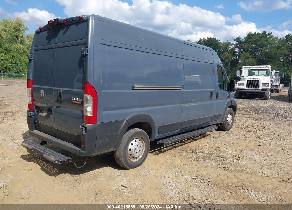 2019 RAM PROMASTER 2500 HIGH ROOF 159 WB VIN: 3C6TRVDG7KE513948