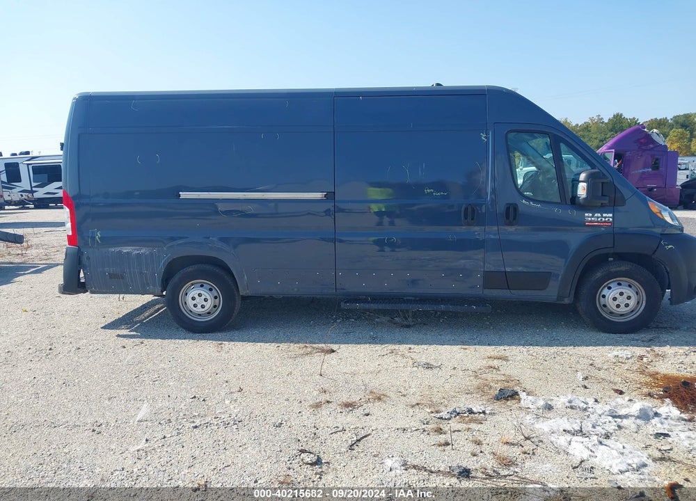 2020 RAM PROMASTER 3500 CARGO VAN HIGH ROOF 159 WB EXT VIN: 3C6URVJG1LE124894