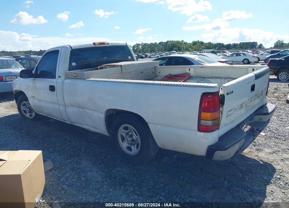 2001 CHEVROLET SILVERADO 1500 VIN: 1GCEC14W31Z197082