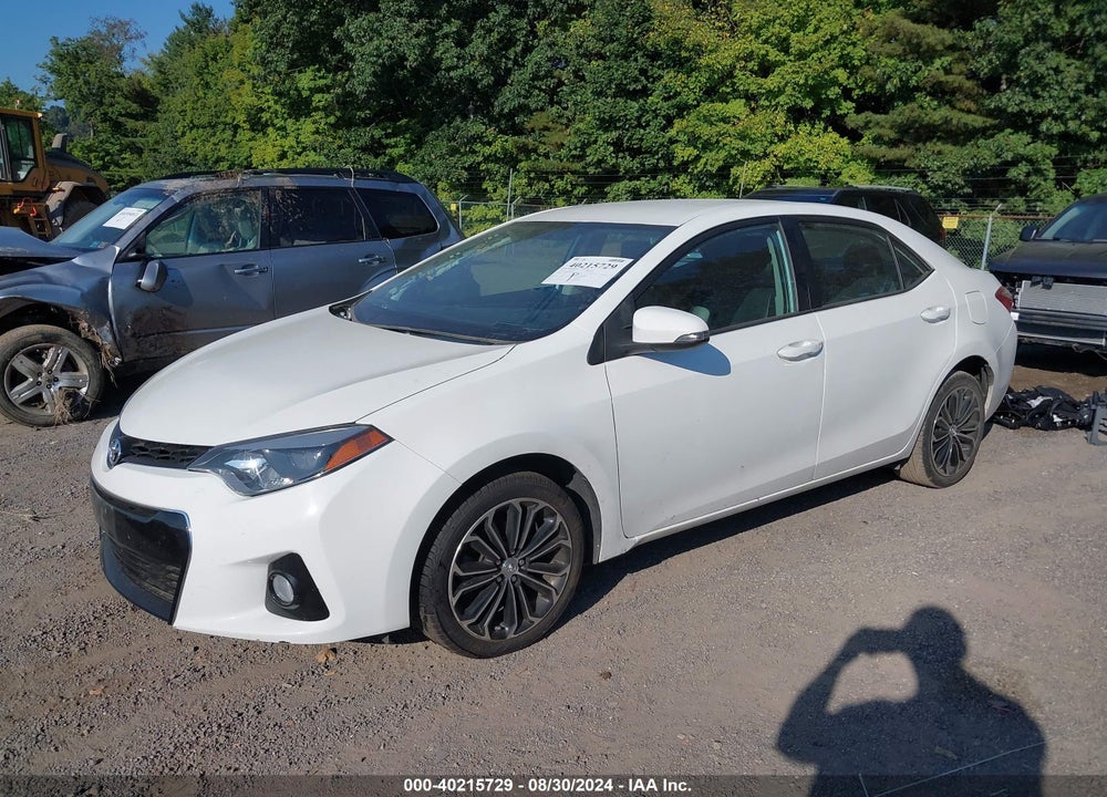 2014 TOYOTA COROLLA S PLUS VIN: 5YFBURHE8EP148251