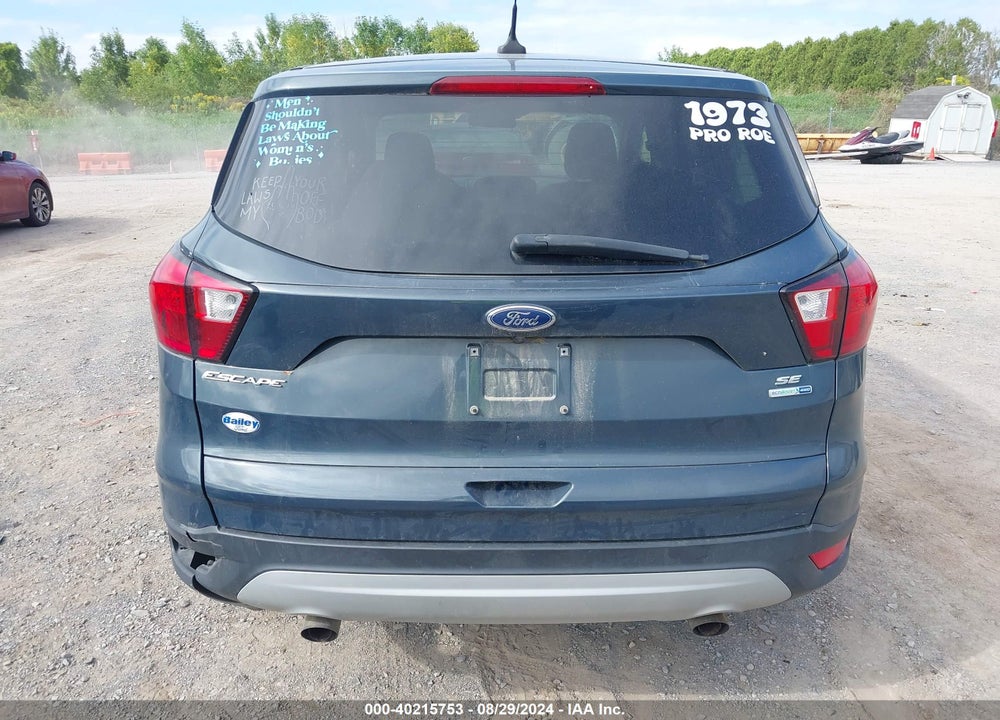 2019 FORD ESCAPE SE VIN: 1FMCU9GD6KUA84248