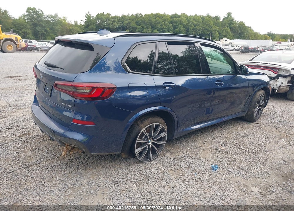 2022 BMW X5 XDRIVE40I VIN: 5UXCR6C09N9L84380