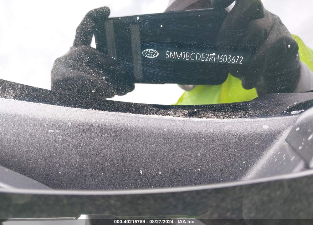 2024 HYUNDAI TUCSON SEL VIN: 5NMJBCDE2RH303672
