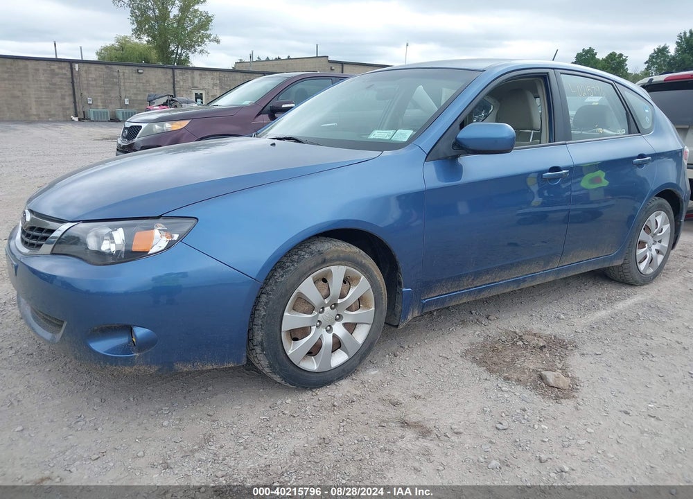 2009 SUBARU IMPREZA 2.5I VIN: JF1GH61619H801280