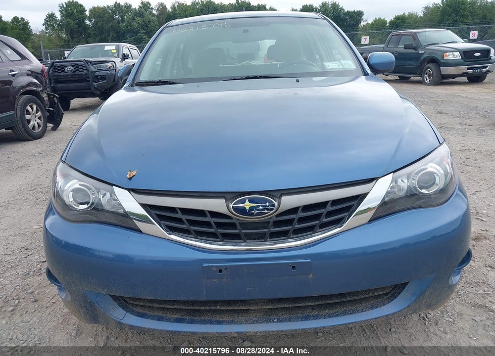 2009 SUBARU IMPREZA 2.5I VIN: JF1GH61619H801280