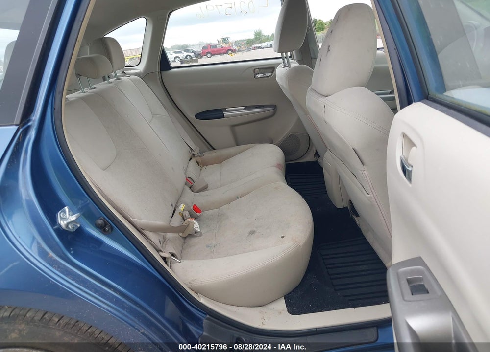 2009 SUBARU IMPREZA 2.5I VIN: JF1GH61619H801280