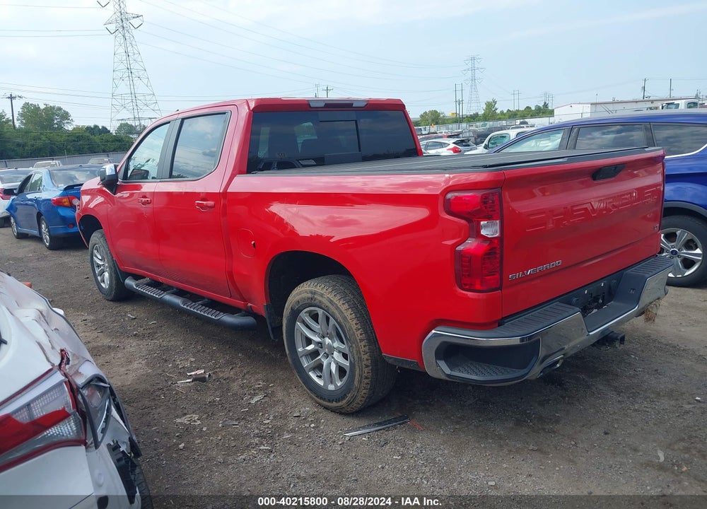 2021 CHEVROLET SILVERADO 1500 4WD SHORT BED LT VIN: 1GCUYDED0MZ195564