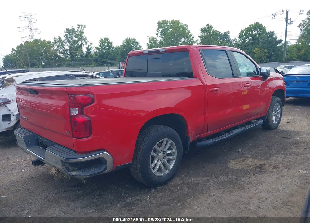 2021 CHEVROLET SILVERADO 1500 4WD SHORT BED LT VIN: 1GCUYDED0MZ195564