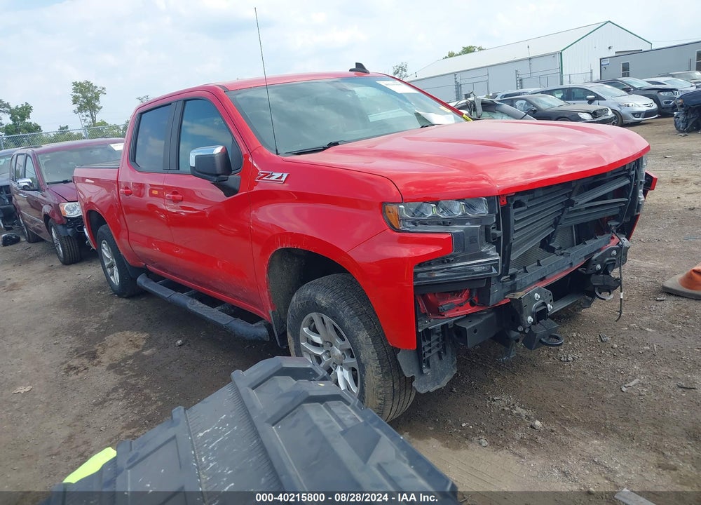 2021 CHEVROLET SILVERADO 1500 4WD SHORT BED LT VIN: 1GCUYDED0MZ195564