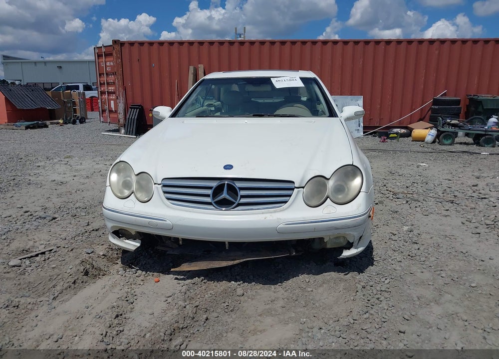 2003 MERCEDES-BENZ CLK 320 VIN: WDBTJ65J83F051194