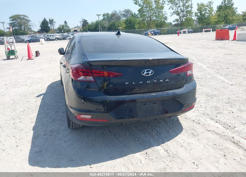 2019 HYUNDAI ELANTRA VALUE EDITION VIN: 5NPD84LF3KH418852
