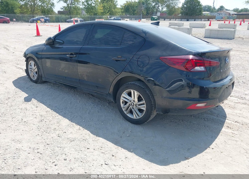 2019 HYUNDAI ELANTRA VALUE EDITION VIN: 5NPD84LF3KH418852